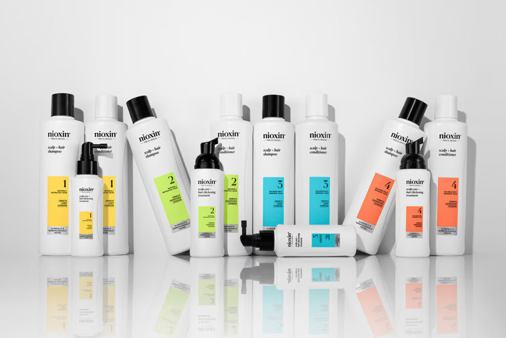 NIOXIN System 1-4 Cleanser Shampoo แชมพูลดผมร่วงสำหรับทุกสภาพผม จาก MOGA Hair Salon